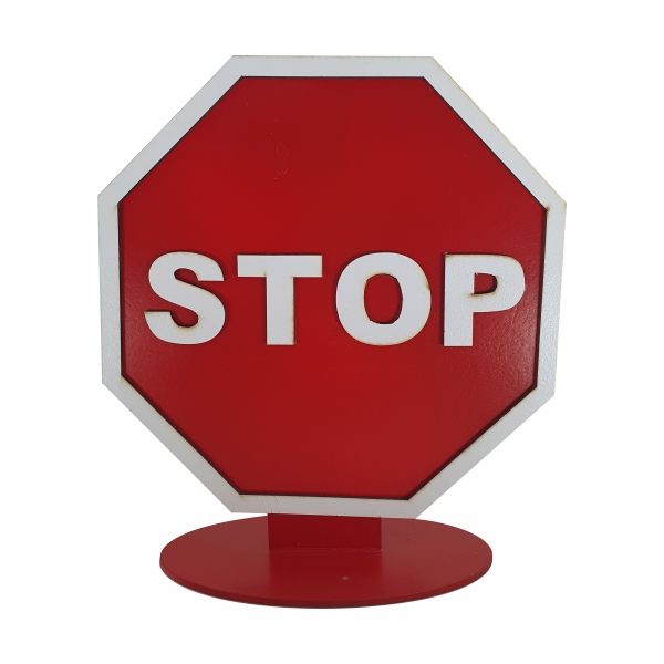 Placa de Trânsito - Stop